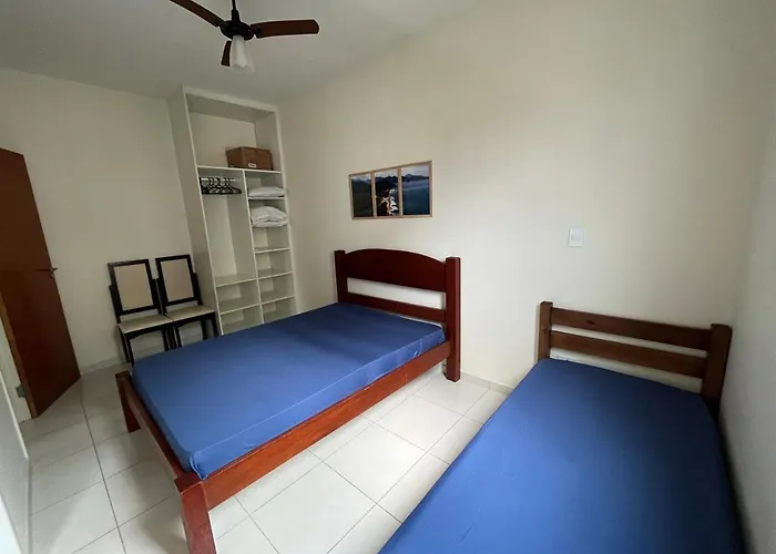 Apt 2 suites com ar condicionado e piscina Ubatuba